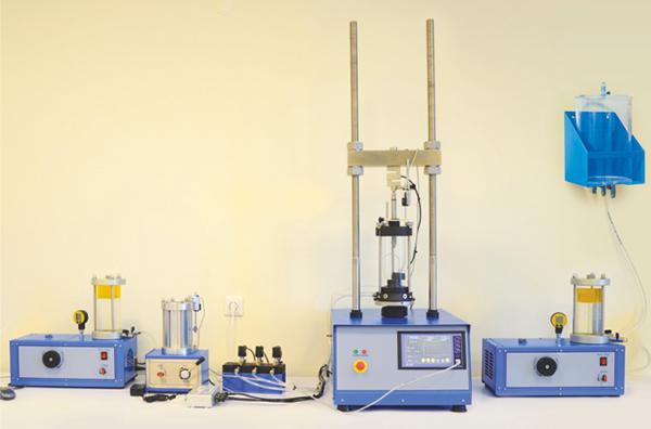 Automatic Triaxial Testing Machine
